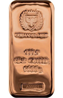 1 Kilo COOPER GERMANIA Cast Bar.