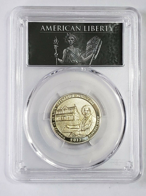 2017-S 25C FEDERICK DOUGLAS NP Enhanced Unc Set SP70 FDOI Denver ANA Nickel Coin.
