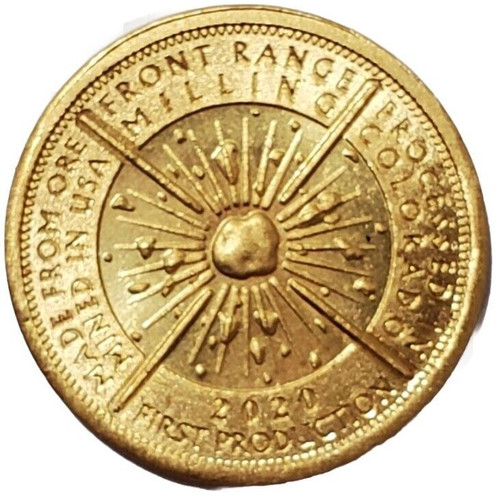 2020 1/10 Oz GOLD PROSPECTOR 24K Coin.