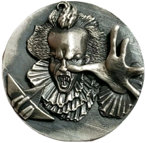 RARE 65 Grams Silver CLOW IN A ROUND Antique Finish Coin, 50 Pieces Minted.