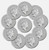 2016-2021 16 Oz SIlver Great Britain QUEEN'S BEAST 2 Oz 10 Coin Set.. 