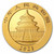 2021 30 Grams GOLD 500 Yuan Chinese PANDA BU Coin.