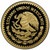 2019-Mo 1/4 Oz PROOF GOLD MEXICAN LIBERTAD PR69DCAM Gold Shield Label Coin.