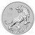 2022 1 Oz PLATINUM $100 Australia LUNAR YEAR OF THE TIGER Serie III BU Coin.