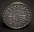 2019 3 Oz Silver Mandala Art NOTRE DAME Antique Finish Coin..