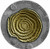 2017 2 Oz Silver NUMMULITES EVOLUTION OF EARTH Silver Coin WITH 24K GOLD GILDED