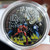 2022 1 Oz Silver $5 Cook Islands The Number Of The Beast IRON MAIDEN Coin.