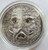 2018 1 Oz Silver 500 Terper Mongolia WILD BOAR SUS SCROFA Antique Finish Coin.