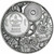 2021 3 Oz BLACK PROOF Silver 2000 Togrog Mongolia MECHANICAL LADYBUG Clockwork Evolution Coin.
