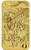 2022 1 Oz GOLD $100 Australia DRAGON Rectangular BU Coin.