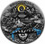 2022 2 Oz Silver $5 Niue Legendary Lands SHAMBHALA Antique Finish Coin.