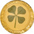 2023 $1 Palau FOUR LEAF CLOVER 1 Gram GOLD Proof Coin.