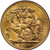 1917C 7.98 Grams GOLD 1 Sovereign Canada GEORGE V NGC MS62 Coin.