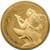2021 1/10 Oz GOLD 1/10 Clay South Korea ZI:SIN TAURUS PCGS MS70 Gold Shield Coin.