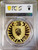 2022 1 Oz GOLD $50 Niue REVERSE PROOF CZECH LION PCGS MS70 Gold Shield Coin.