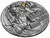 2021 2 Oz Silver $5 Niue Angels And Demons LUCIFER PCGS MS70 Gold Shield Coin.