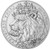 2021 1 Kilo Silver $80 Niue CZECH LION BU Coin In Capsule.