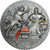 2022 2 Oz Silver $5 Niue Famous Assassinations JING KE Antique Finish Coin.