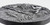 2021 $20 Cook Islands Titans CRONUS Antique Finish 3 Oz Silver Coin.