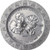 2023 2000 Francs Cameroon Celestial Beauty LEDA N THE SWAN 2 Oz Silver Coin.