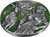 2023 10 Mark Valkyries OSTARA High Relief Antiqued 2 Oz Silver Colored Coin.