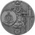 2023 $5 Niue The Witcher BAPTISM OF FIRE Antique Finish 2 Oz Silver Coin.