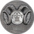 2022 1000 Togrog Mongolia MAGNIFICENT ARGALI 2 Oz Silver Black Proof Coin.