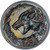 2023 3 Oz BLACK PROOF Silver $20 Palau DOG Cyborg Revolution Coin.