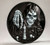 2021 3 Oz BLACK PROOF Silver $20 Palau You Can't Cheat Death DARK CHECKMATE Coin.