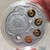 2022 2 Oz Silver $5 Niue The Gangsters BONNIE N CLYDE Antique Finish Gilded Coin.
