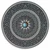 2021 3 Oz Silver $10 Fiji Mandala Art TURKISH Antique Finish Coin.