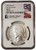 2023-P $1 PEACE DOLLAR NGC MS70 FDOI Miley Frost Signature Silver Coin.