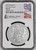 2023-P $1 MORGAN DOLLAR NGC MS70 FDOI Miley Frost Signature Silver Coin.