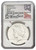 2023-P $1 PEACE DOLLAR NGC MS70 FDOI Lindall Bass Signature Silver Coin.