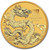 2024 1 Oz GOLD $100 Australia LUNAR YEAR OF THE DRAGON PCGS MS70 FDOI Coin.