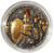 2023 2 Oz Silver $5 Niue SPARTA Antique Finish Gilded Coin.
