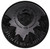 2023 2 Oz Silver $10 Palau Hunters By Night CAIMAN Black Proof Coin.