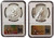 2023-P $1 MORGAN N PEACE DOLLAR NGC MS70 First Day Of Issue Silver Coin Set.