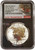 2023-S Reverse Proof PEACE DOLLAR NGC PF70 First Day Of Issue Trolley Label Black Slab Silver Coin.
