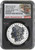 2023-S Reverse Proof MORGAN DOLLAR NGC PF70 First Day Of Issue Trolley Label Black Slab Silver Coin.