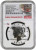 2023-S Reverse Proof PEACE DOLLAR NGC PF70 First Day Baltimore Trolley Label White Slab Silver Coin.