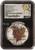 2023-S Reverse Proof PEACE DOLLAR NGC PF70 FDOI Congratulations Label Black Slab Silver Coin.