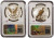 2023-S $1 Reverse Proof MORGAN N PEACE DOLLAR NGC PF70 Baltimore Show Releases Trolley Label Silver Coins Set.