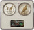2023-S Reverse Proof MORGAN N PEACE DOLLAR NGC PF70 FDOI Dual Coin Set.