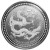 2024 2 Oz Silver 5 Tala Samoa YEAR OF THE DRAGON Proof-Like Coin.