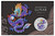2024 1 Oz Silver $1 Australia PURPLE YEAR OF THE DRAGON Colored Coin In Card.