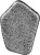 2024 1 Oz Silver Germania Mint GEBO Rune Ennobled Antique Finish Cast Bar.