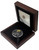 2020 2 Oz Silver $5 Niue Wildlife In The Moonlight GRAY WOLF Antique Finish Coin.