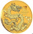 2024 1/4 Oz GOLD $25 Australia LUNAR YEAR OF THE DRAGON PCGS MS70 Gold Shield Label Coin.