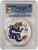 2024 1 Oz Silver $1 Australia YEAR OF THE DRAGON PCGS MS70 Pert Mint Stamp Colored Coin.